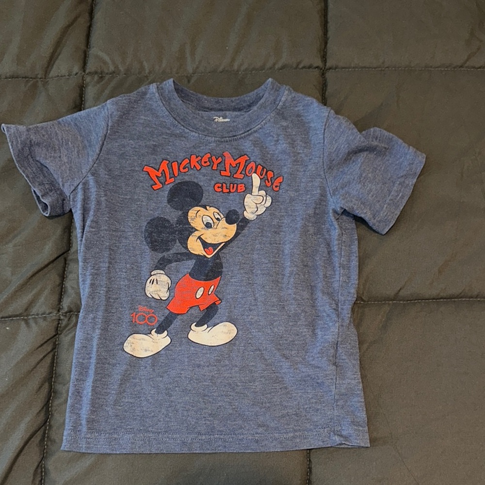 Disney‎ Mickey Mouse Club Kids Blue T-Shirt